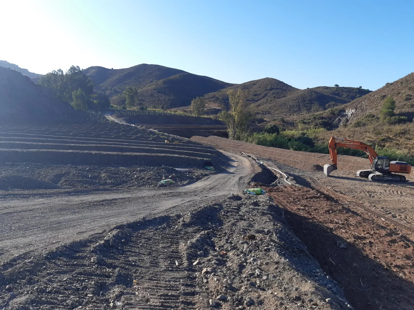 Transformación de fincas a regadío en Alhaurín el Grande, Málaga